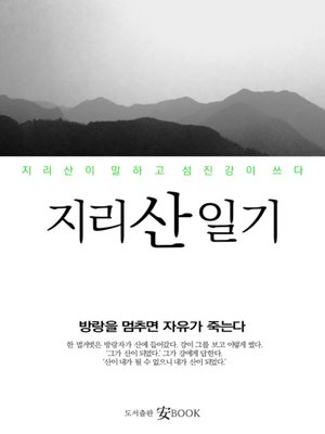 cover image of 지리산 일기